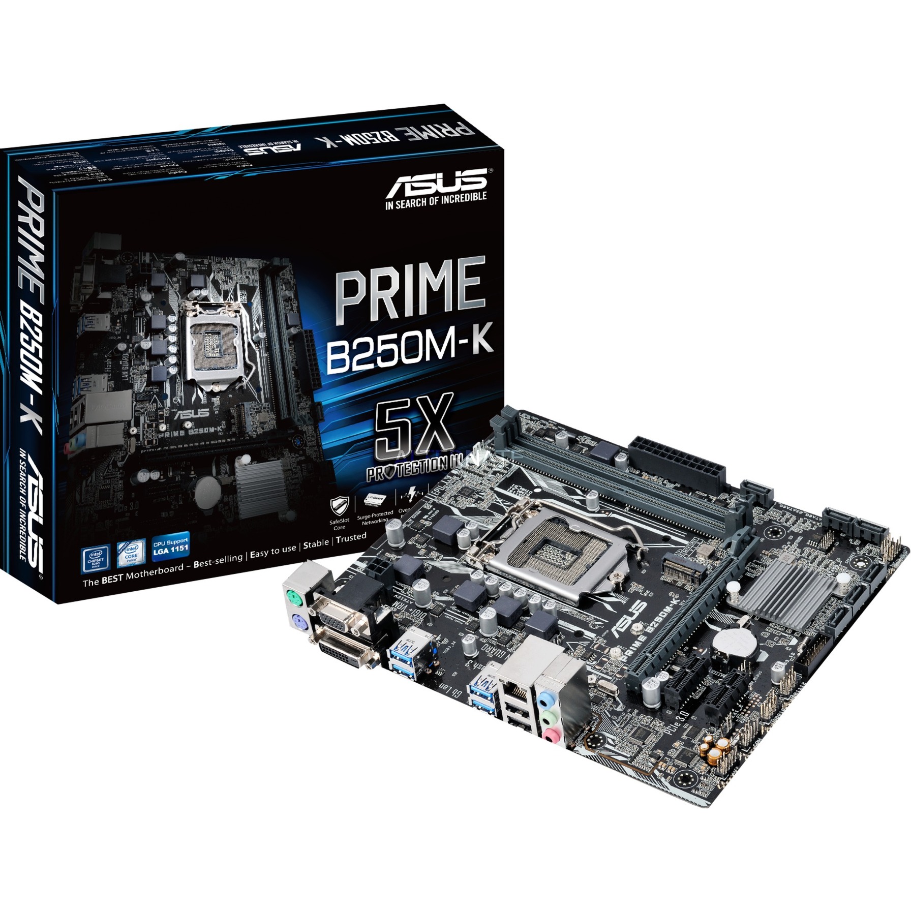 Asus Prime B250M-K - Motherboard Specifications On MotherboardDB